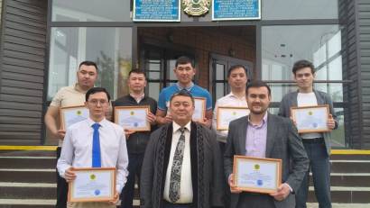 В Центре трудовой мобильности наградили сотрудников  участников противопаводковых мероприятий.